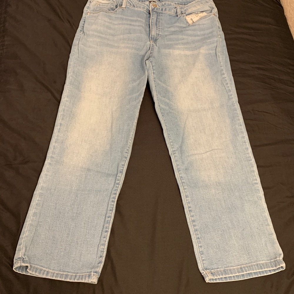 Denim ankle crop Jean